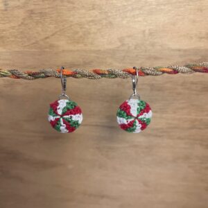 Peppermint Candy Earrings