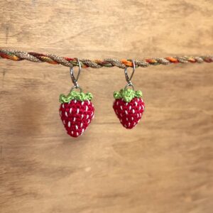 Strawberry Dangle Earrings