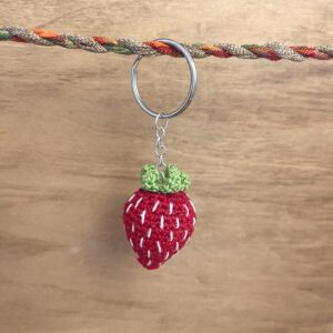Strawberry Keychain