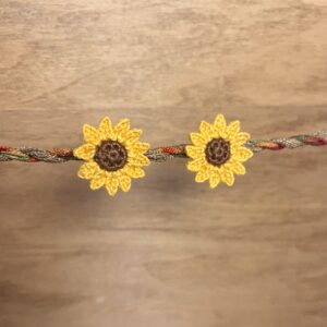 Sunflower Stud Earrings