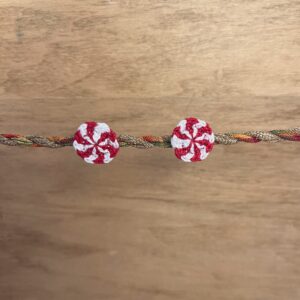 Peppermint Stud Earrings