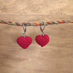 Puffy Heart Earrings