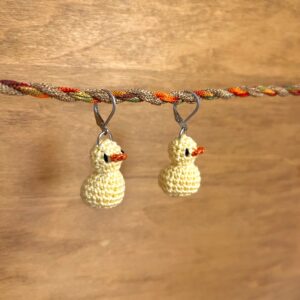Baby Duck Earrings