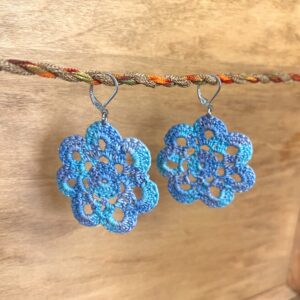 Flower Doily Earrings