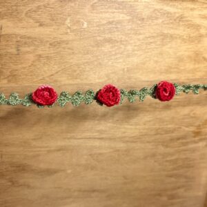 Triple Rose Choker
