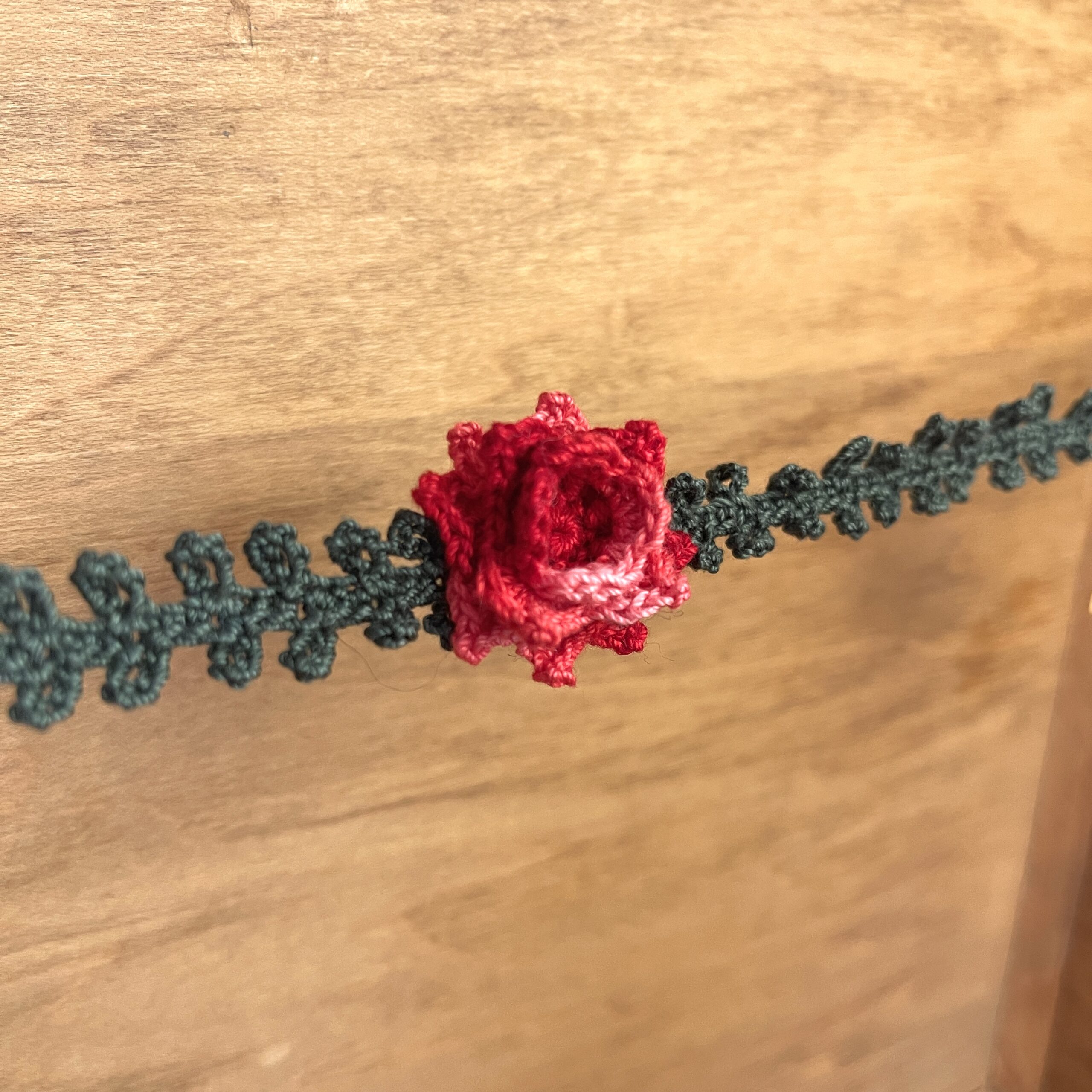 Single Rose Choker - Image 2
